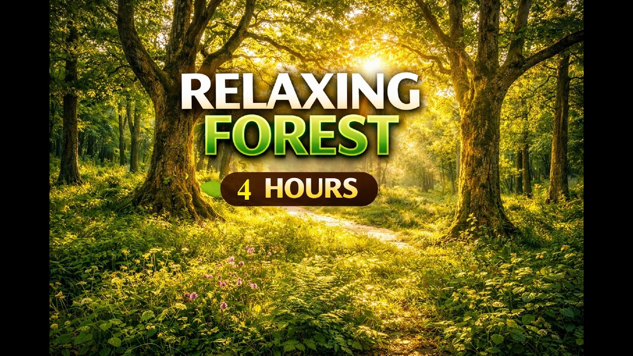 Relaxing Sleep Music 🌿 Deep Healing, Meditation, Mind Body, Deep Sleep 😴 4 Hours Relax