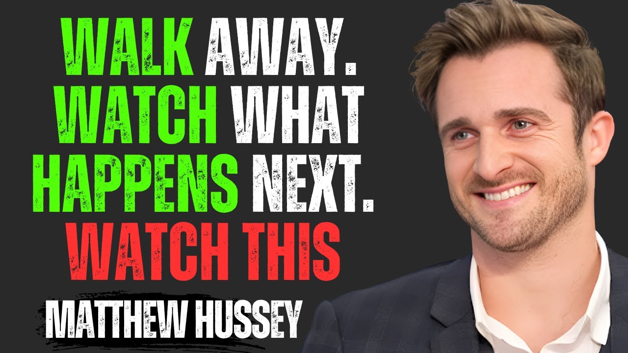 Why He Falls HARD After You Walk Away |  | Matthew Hussey Motivational Speech
