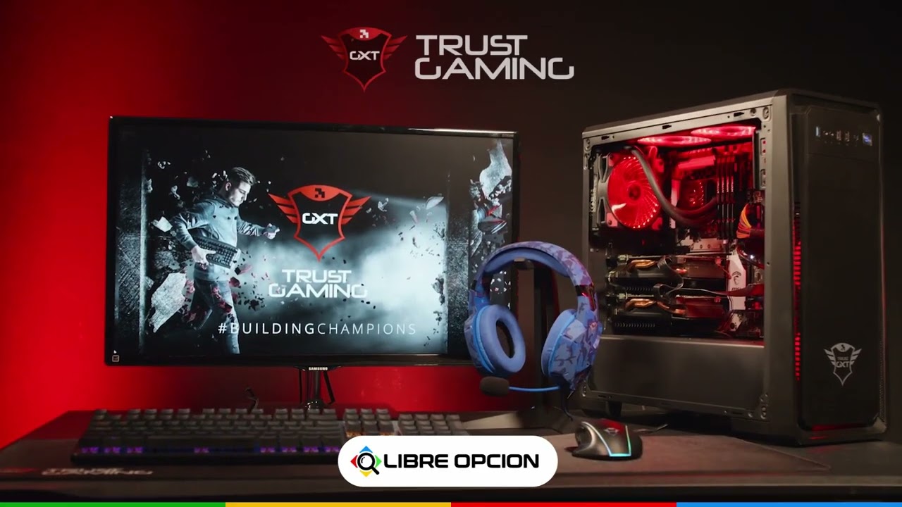 Los perif&eacute;ricos de TRUST est&aacute;n disponibles en libreopcion.com
