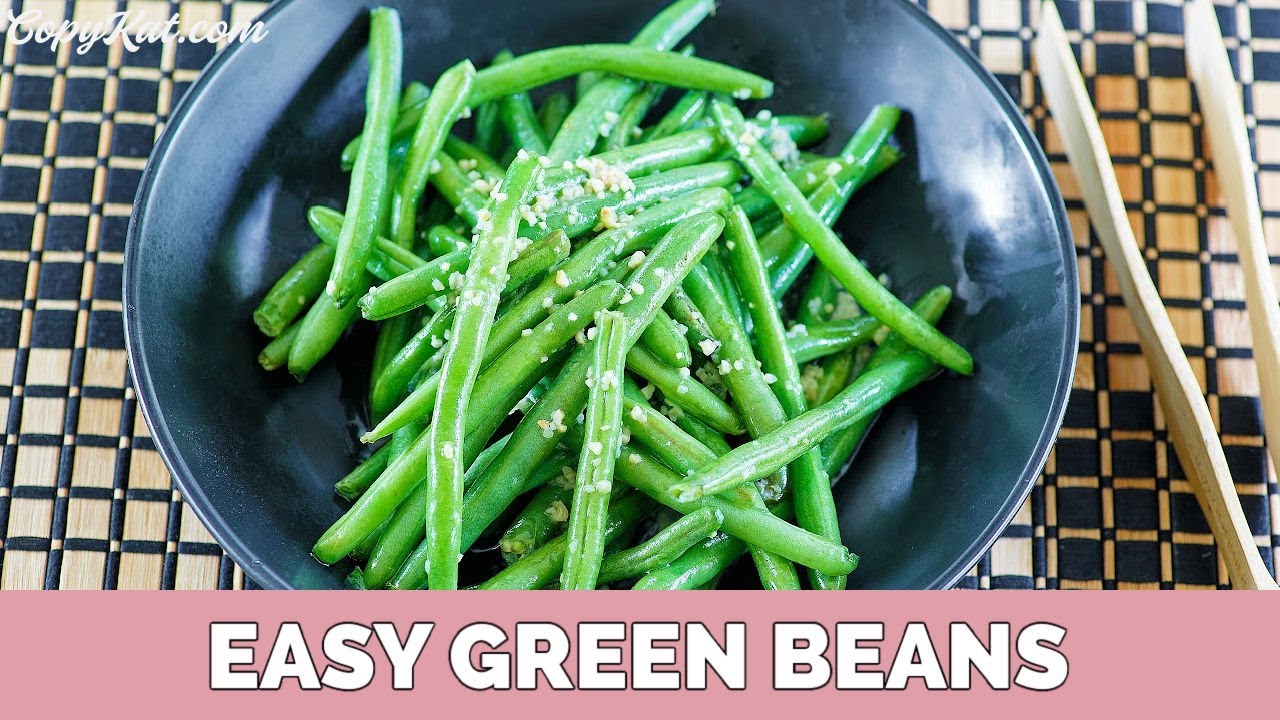 How to prepare fresh green beans - Super Easy