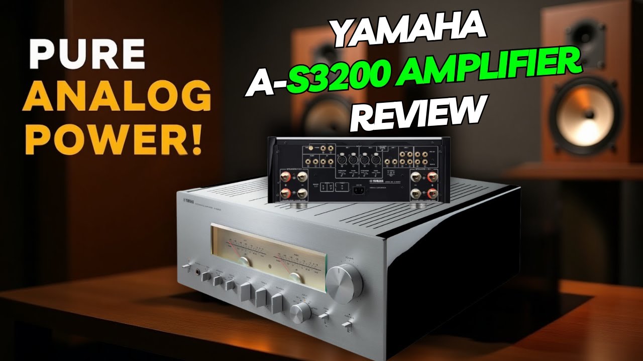 Yamaha A-s3200 Amplifier Review | The Best Stereo Amplifiers 2025