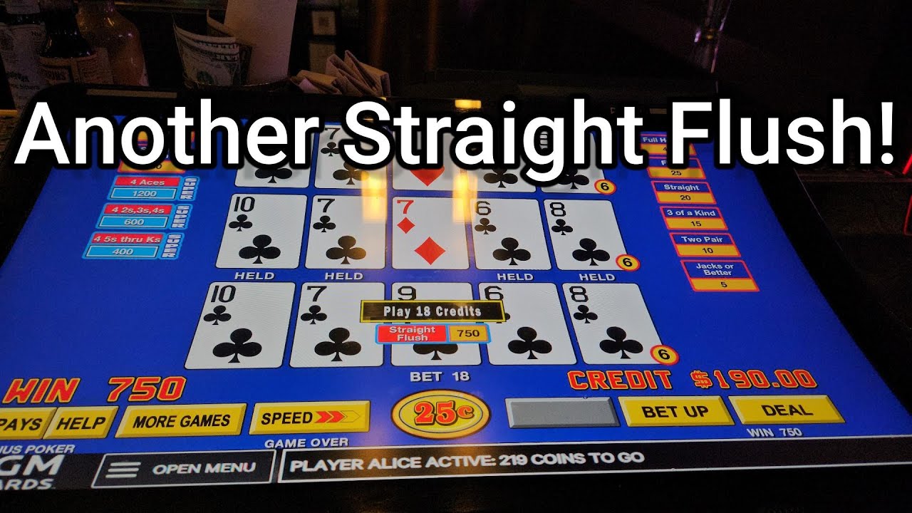 Super Triple Play - Another STRAIGHT FLUSH Saves the Session!