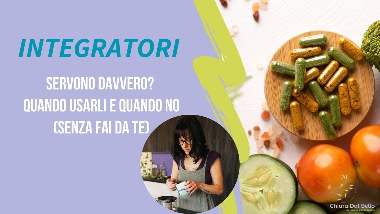 Integrazione consapevole: quando serve e quando no