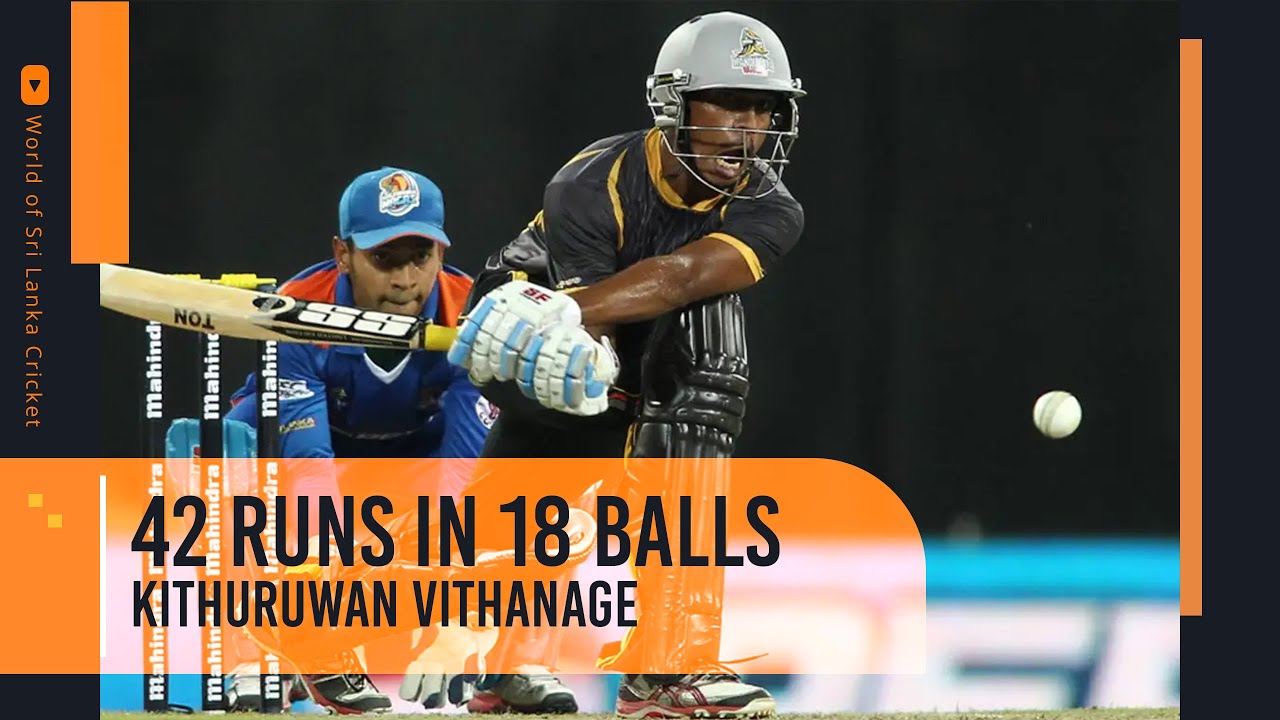 Kithuruwan Vithanage 42 runs in 18 balls | Desert Riders | Qatar T10 league 2019