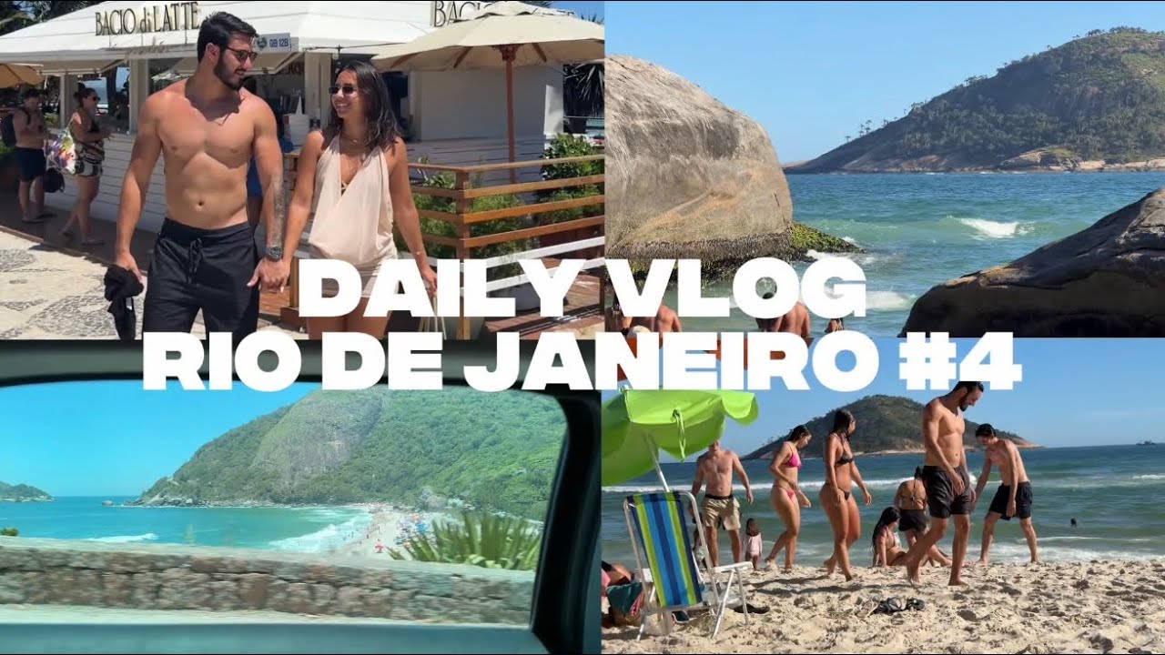 VLOG: RIO DE JANEIRO #4 | dias tranquilos, praia e festinhas 