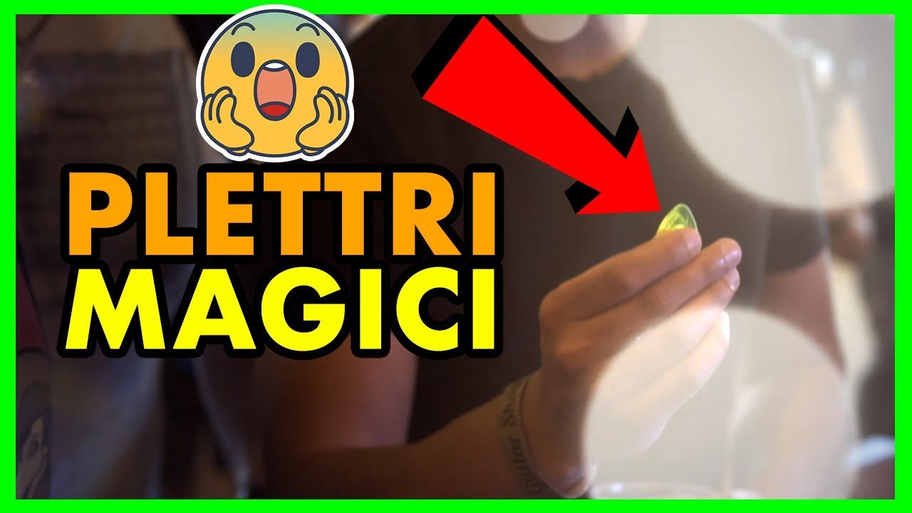 PLETTRI MAGICI?! 😱 Guitar Show 2018 - Essetipicks