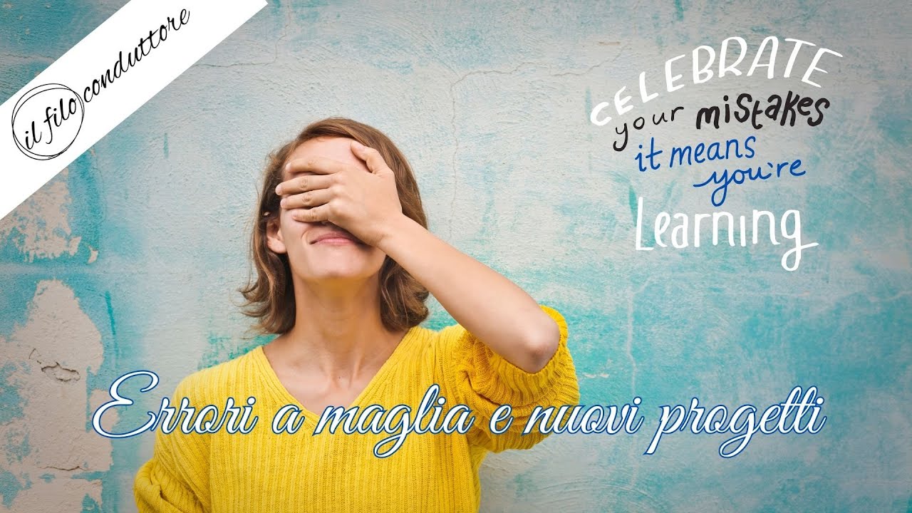 Nuovo anno. nuovi progetti errori a maglia, coperta della memoria e anticipazione uncinetto