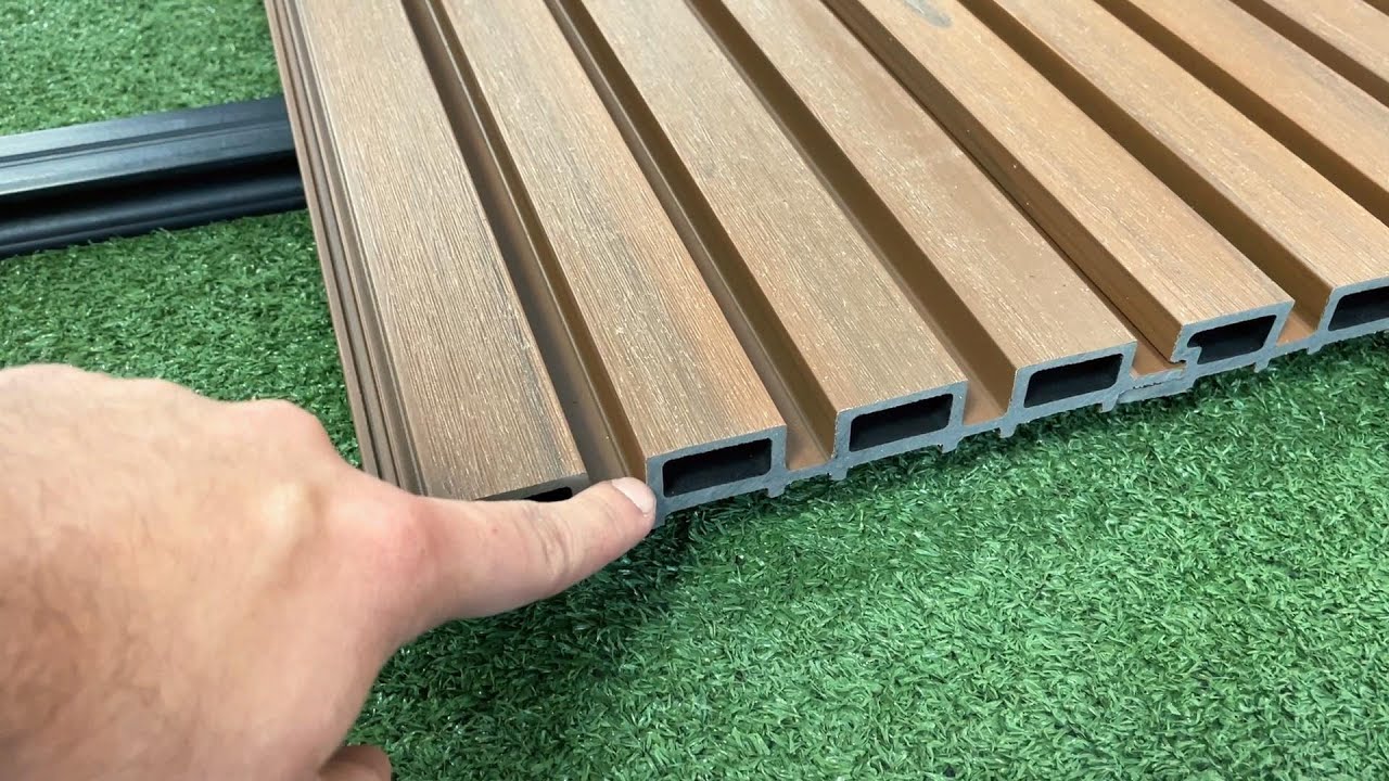 LANÇAMENTO Painel Ripado para Área Externa em Placas WPC - BR Floor Revestimentos