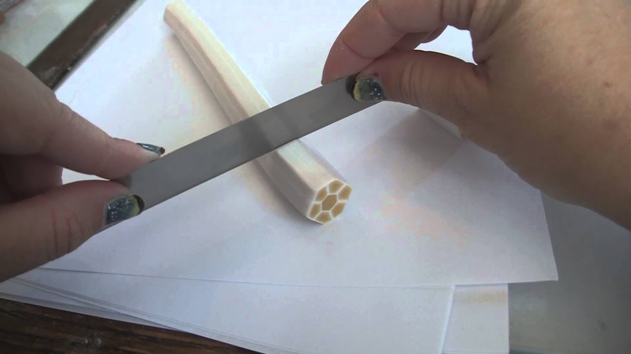 Miniature Honeycomb Tutorial, Polymer clay Miniature Food