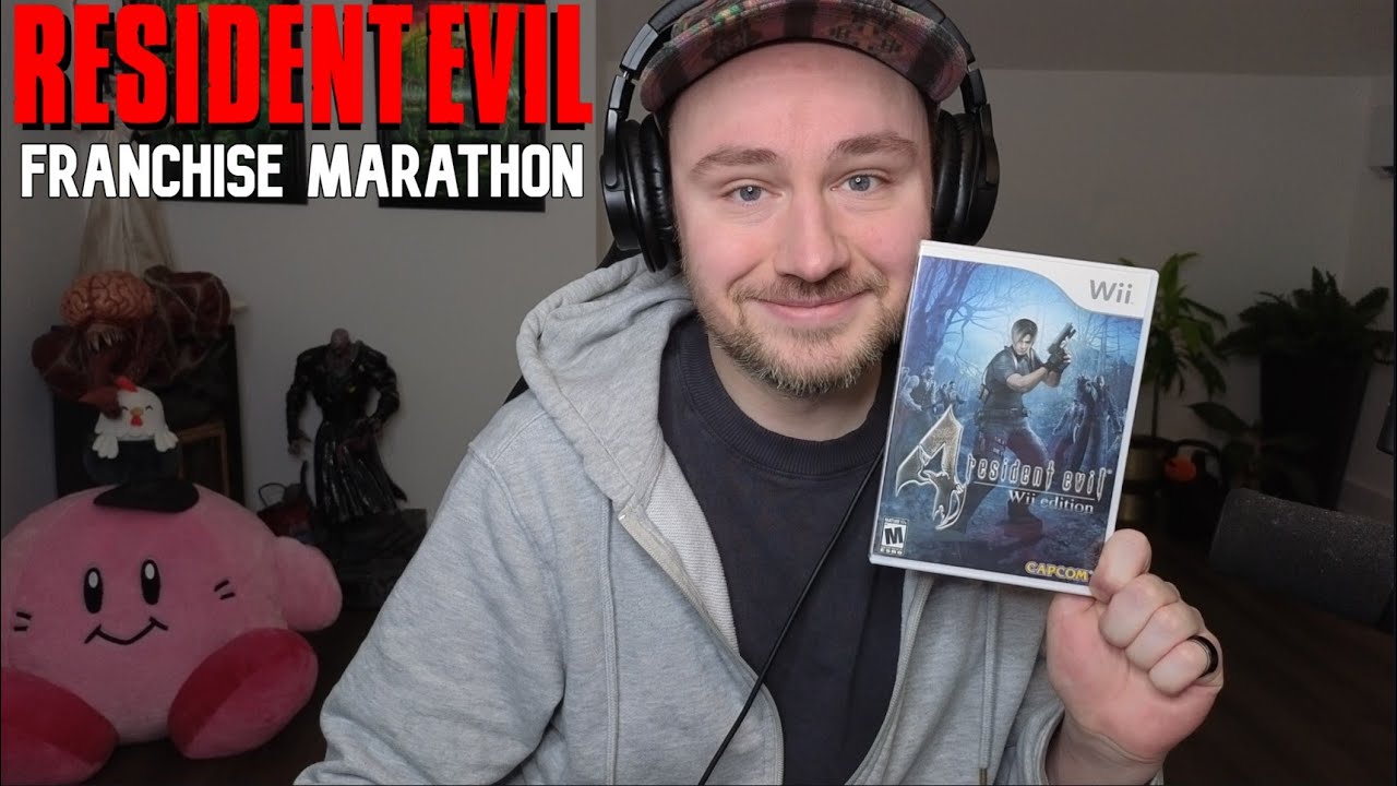 RE4 on the WII (FIRST TIME) || RESIDENT EVIL FRANCHISE MARATHON