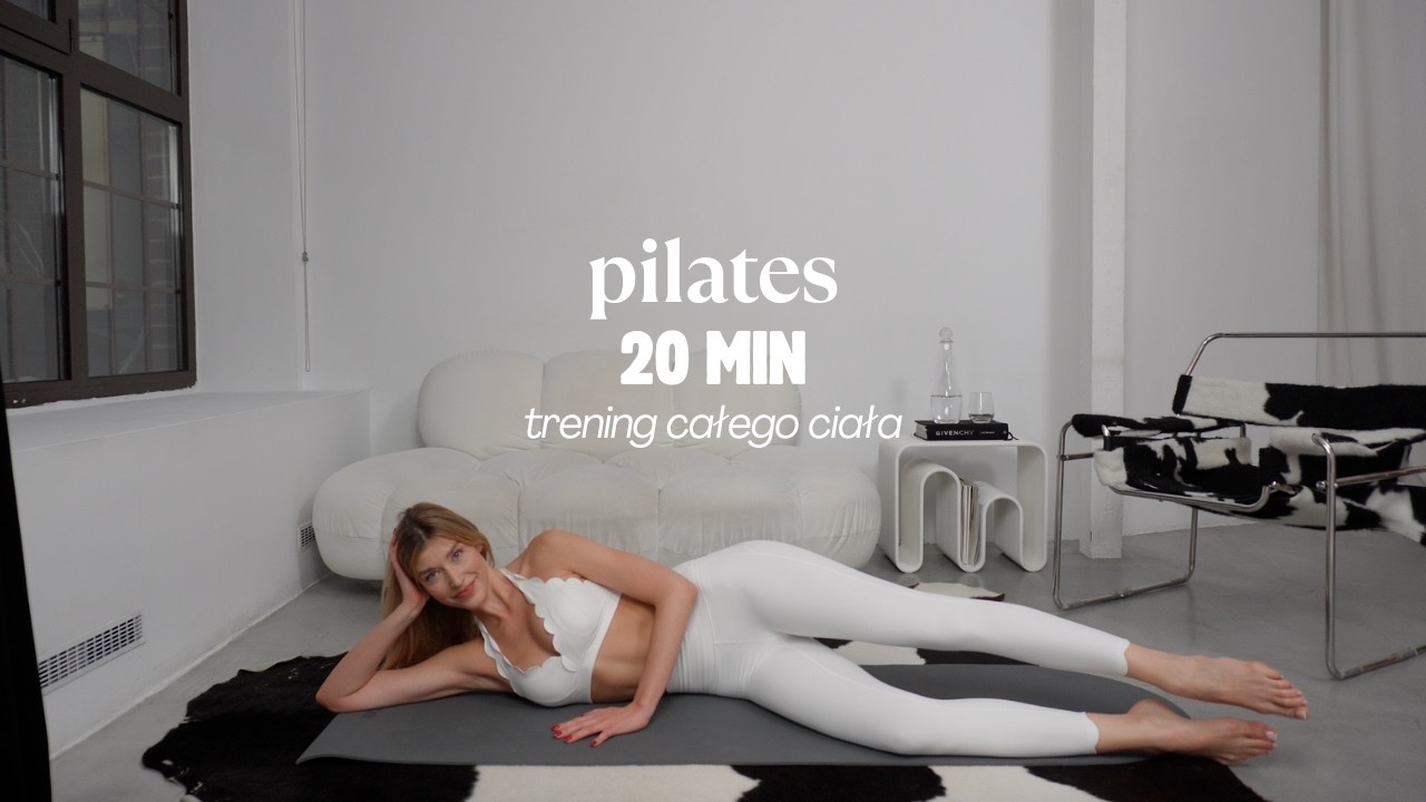 20 min PILATES || obudź całe ciało ||  wysmuklenie, siła i mobilność || trening w domu