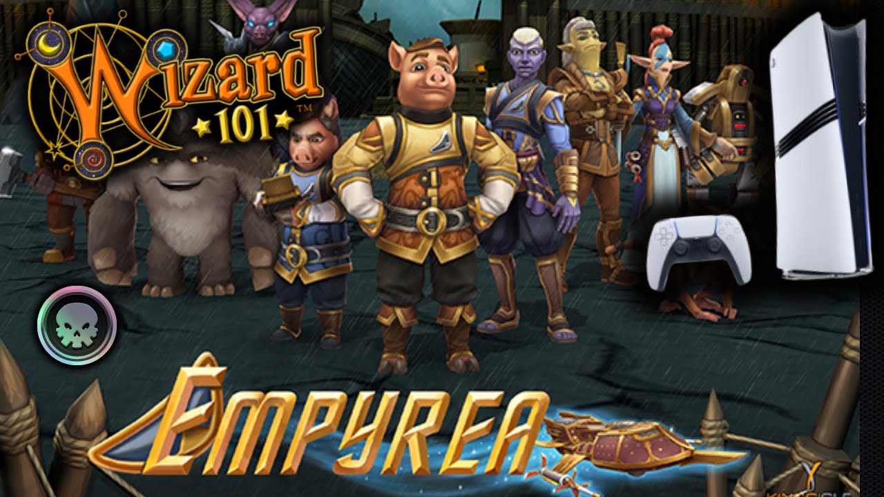 🔴 #1 Wizard 101 Console Stream 🎮 - Arc 3 Back in Empyrea! Lvl 120 🪐 - 2008 Player - PS5 Pro ☄️