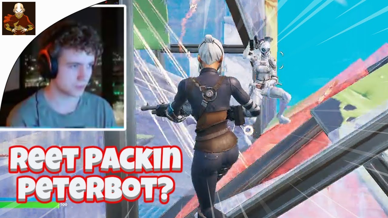 REET DCAWESOMER vs ZENN PETERBOT😳 [FORTNITE TOKEN/WAGER]