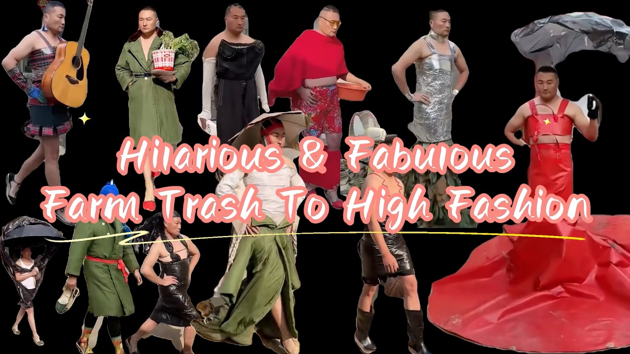 Hilarious Creative Imitation Fashion: #amazing #fashion #foryou #catwalk #funny