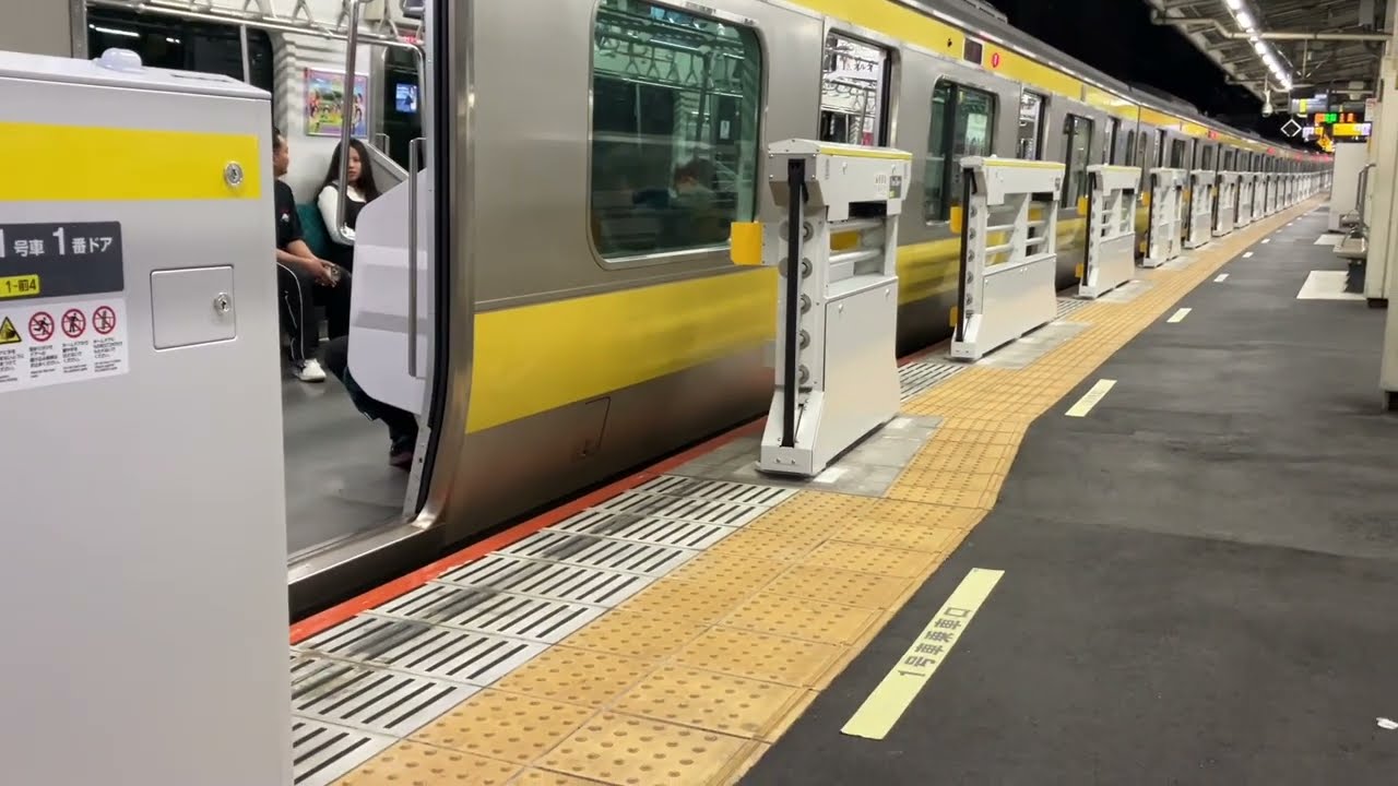 JR東日本 中央・総武線 四ツ谷駅 ホームドア