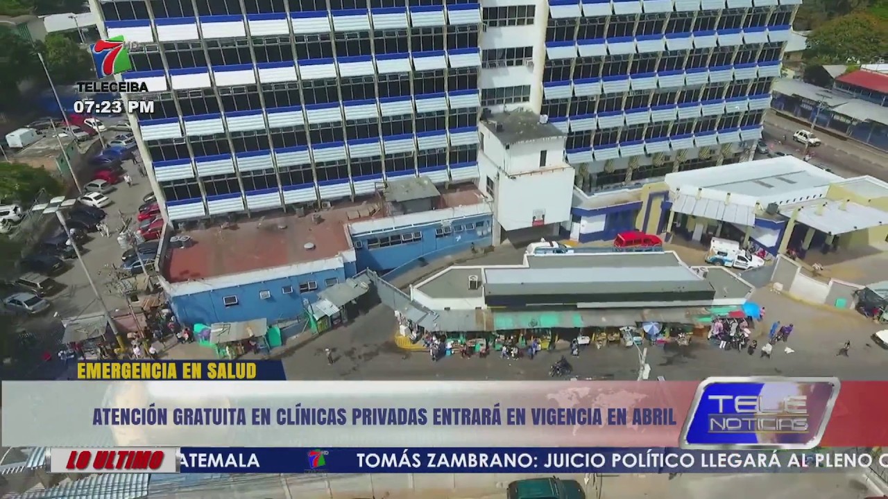 Atención gratuita en clínicas privadas entrará en vigencia en abril