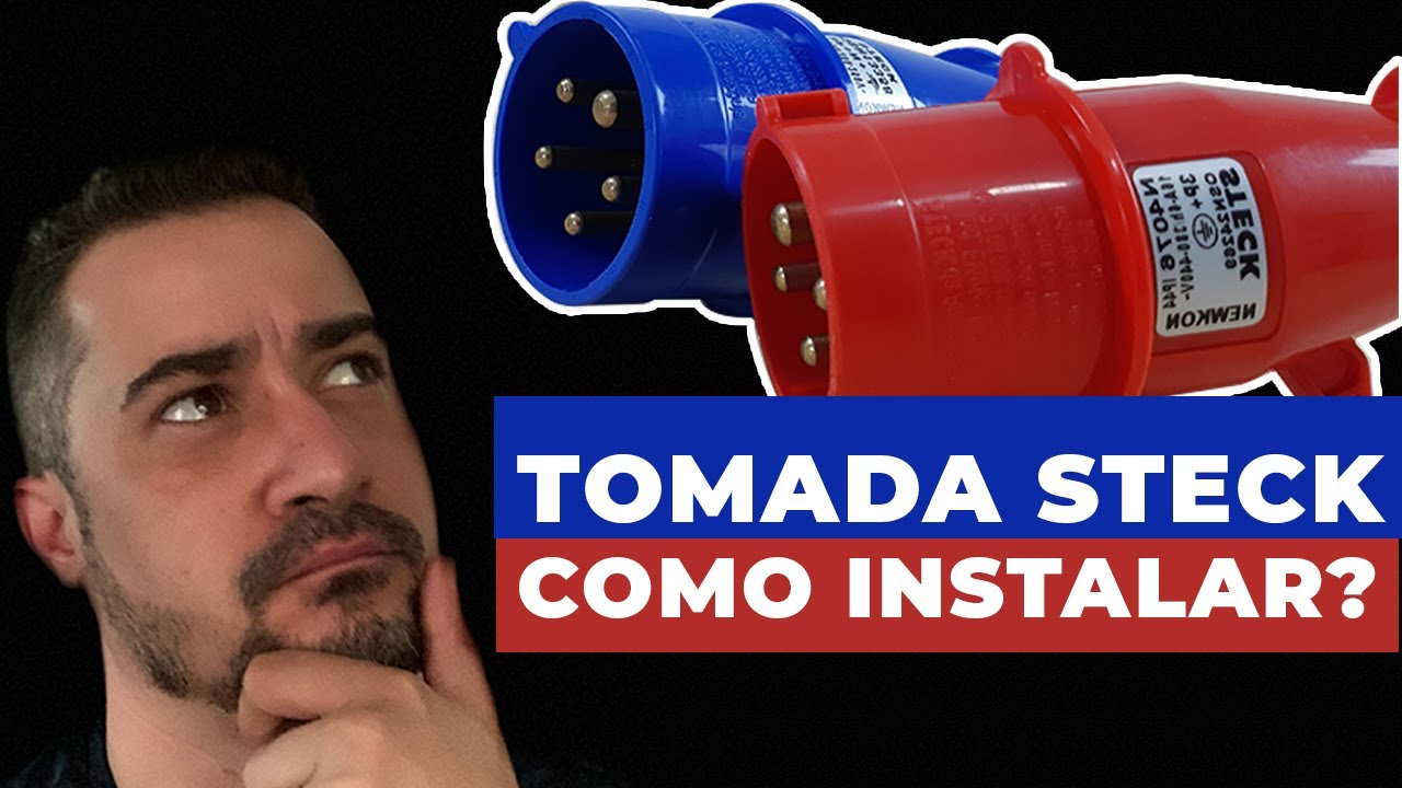 Como instalar Tomada STECK 16A a Tomada Industrial + Famosa