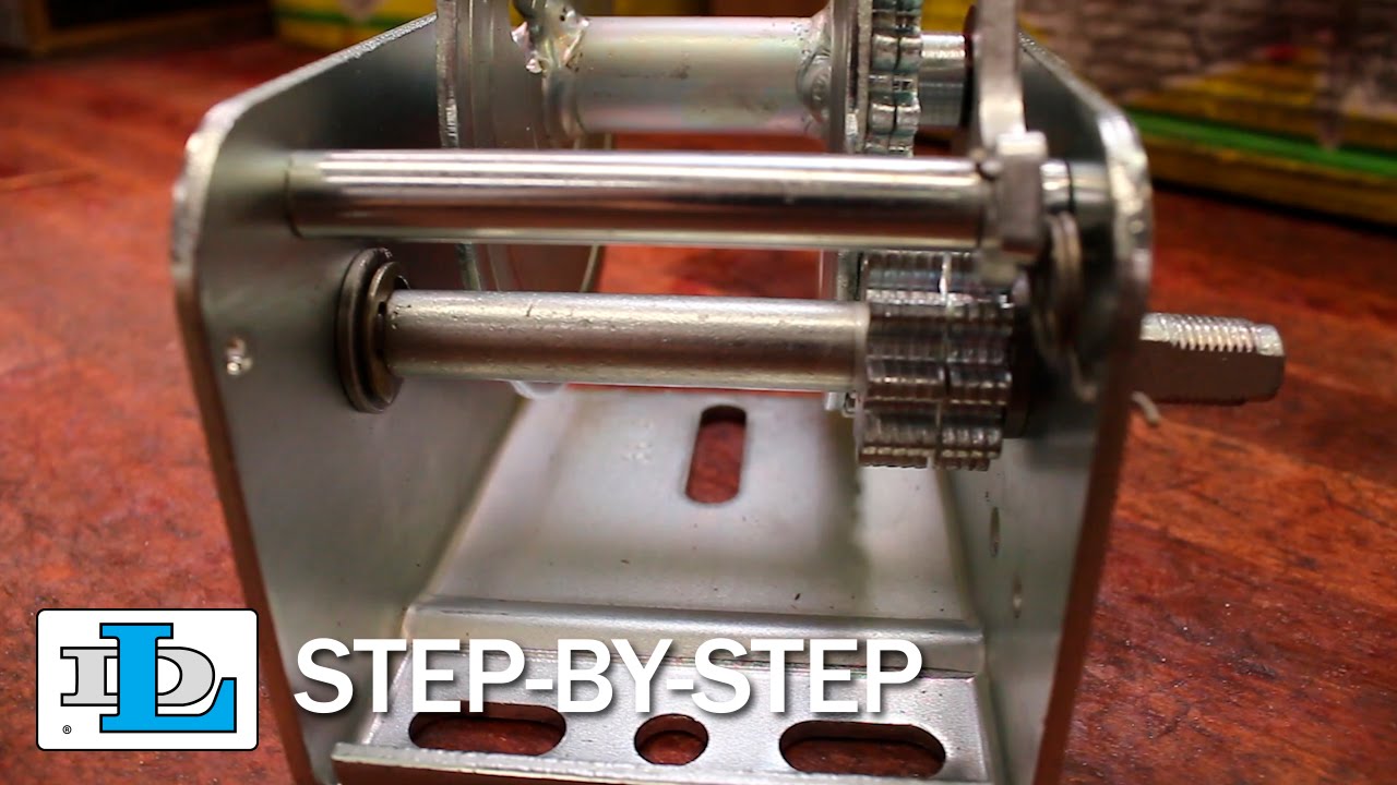 Replacing the Drive Shaft on Single-Speed Pulling Winches - Step-By-Step