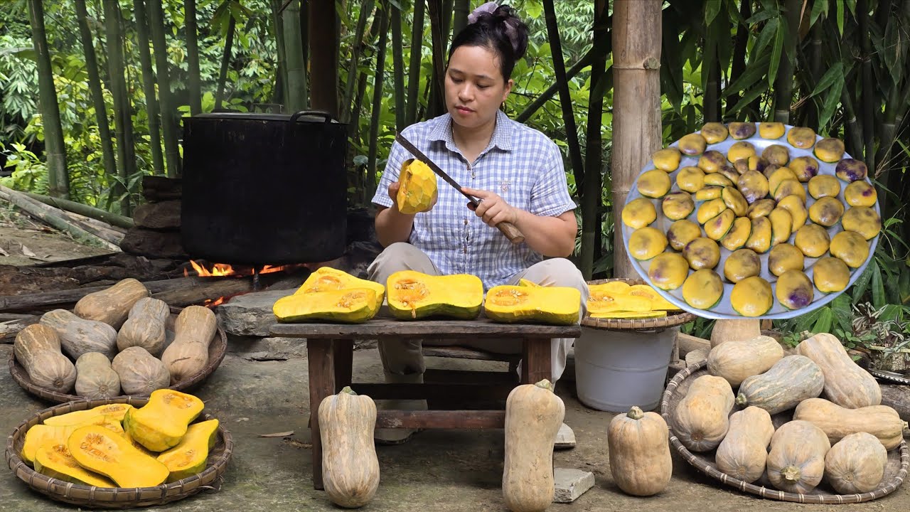Full Process of Making Pumpkin - Cakes and Sweet Dessert | L&yacute; Thị Ca