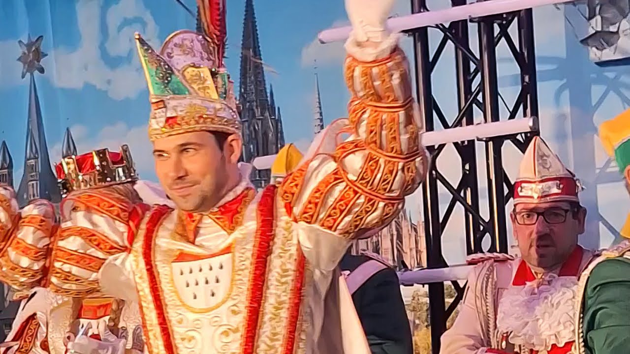 KÖLNER DREIGESTIRN  2026 / Weiberfastnacht
