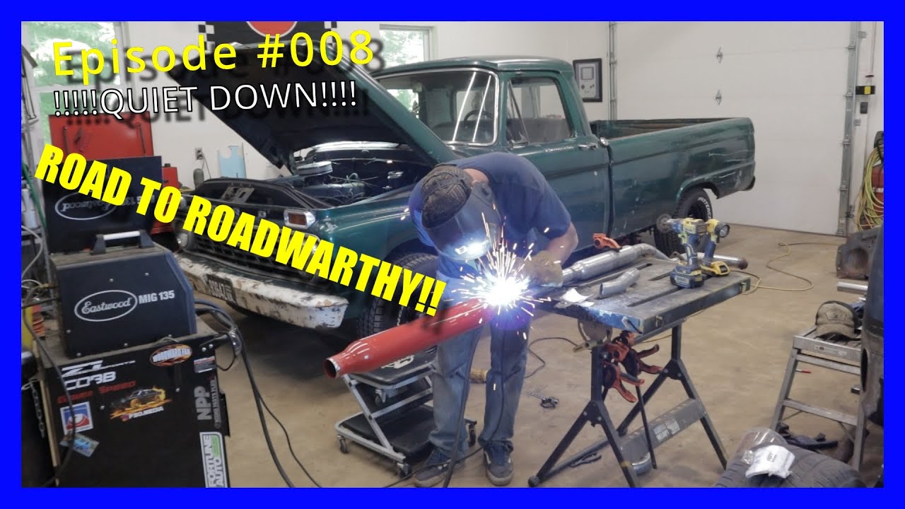 Выхлопная система Glass Pack для Ford F100 1966 года: Путь к исправности, эпизод 8.