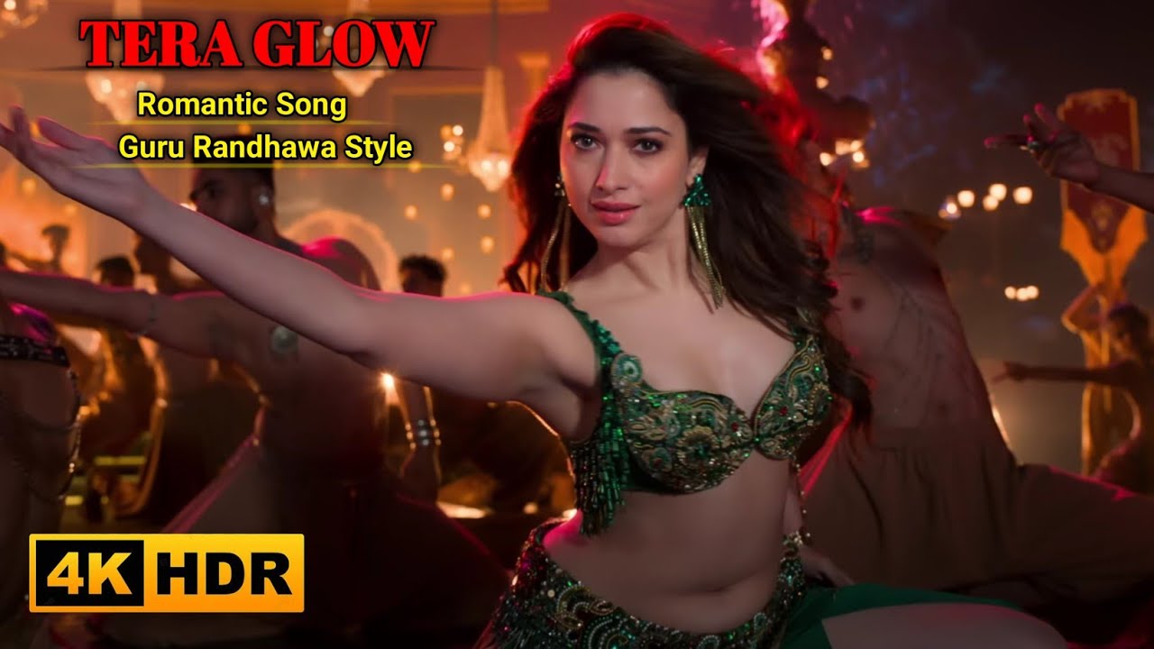 Tera Glow 💃✨ | Guru Randhawa Style Song | Tamannaah Bhatia Vibe | New Romantic Dance Song 2026