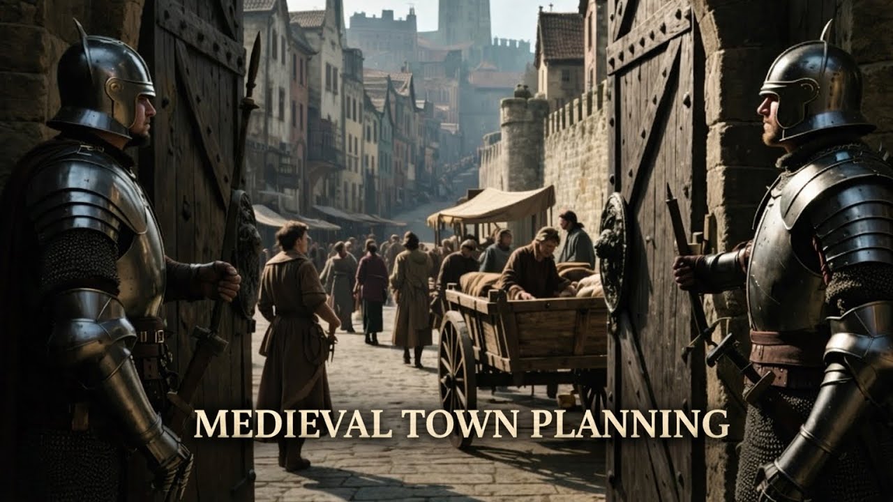 How Medieval Towns Were Planned and Built in Medieval England | Everyday Life in the Middle Ages