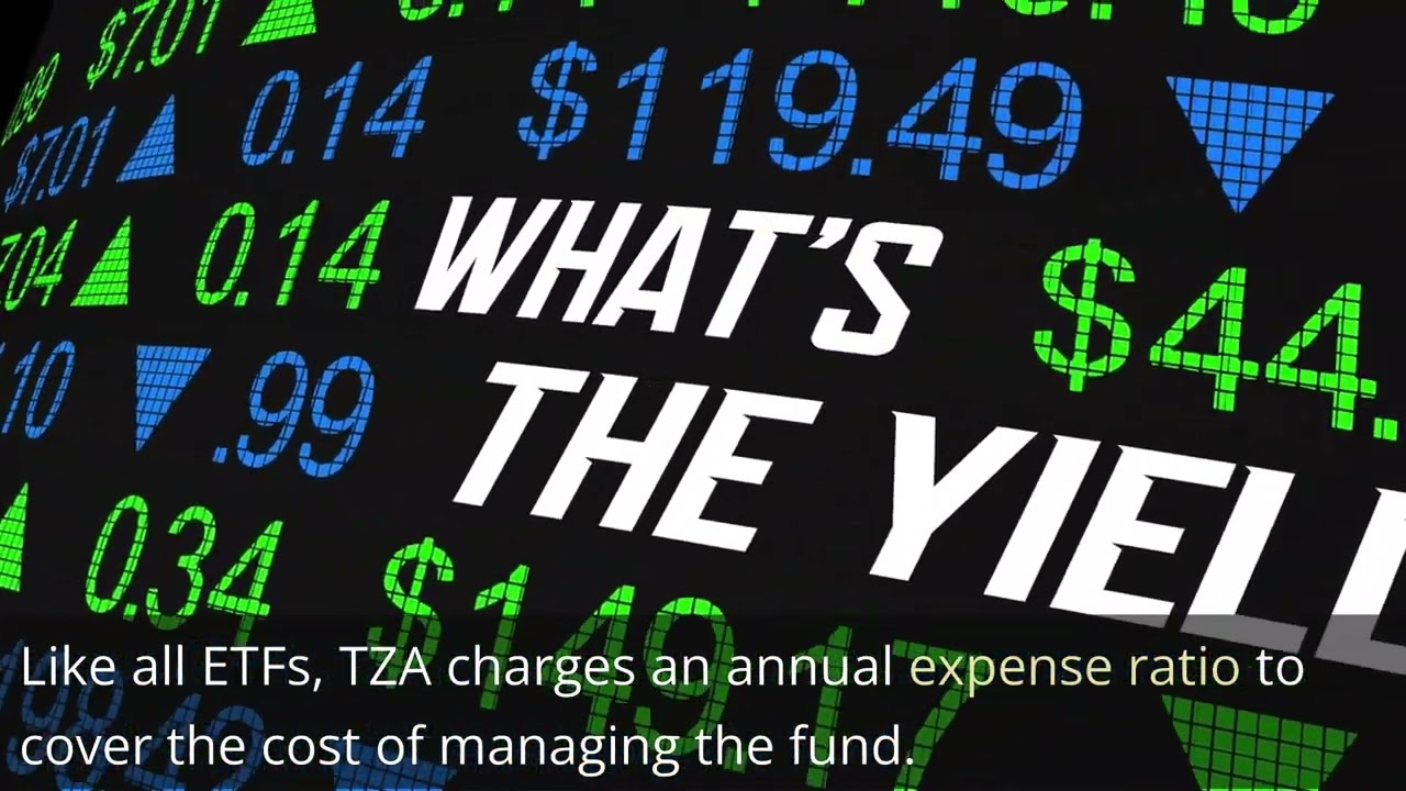 Direxion Daily Small Cap Bear 3X Shares ETF: $TZA #TZA