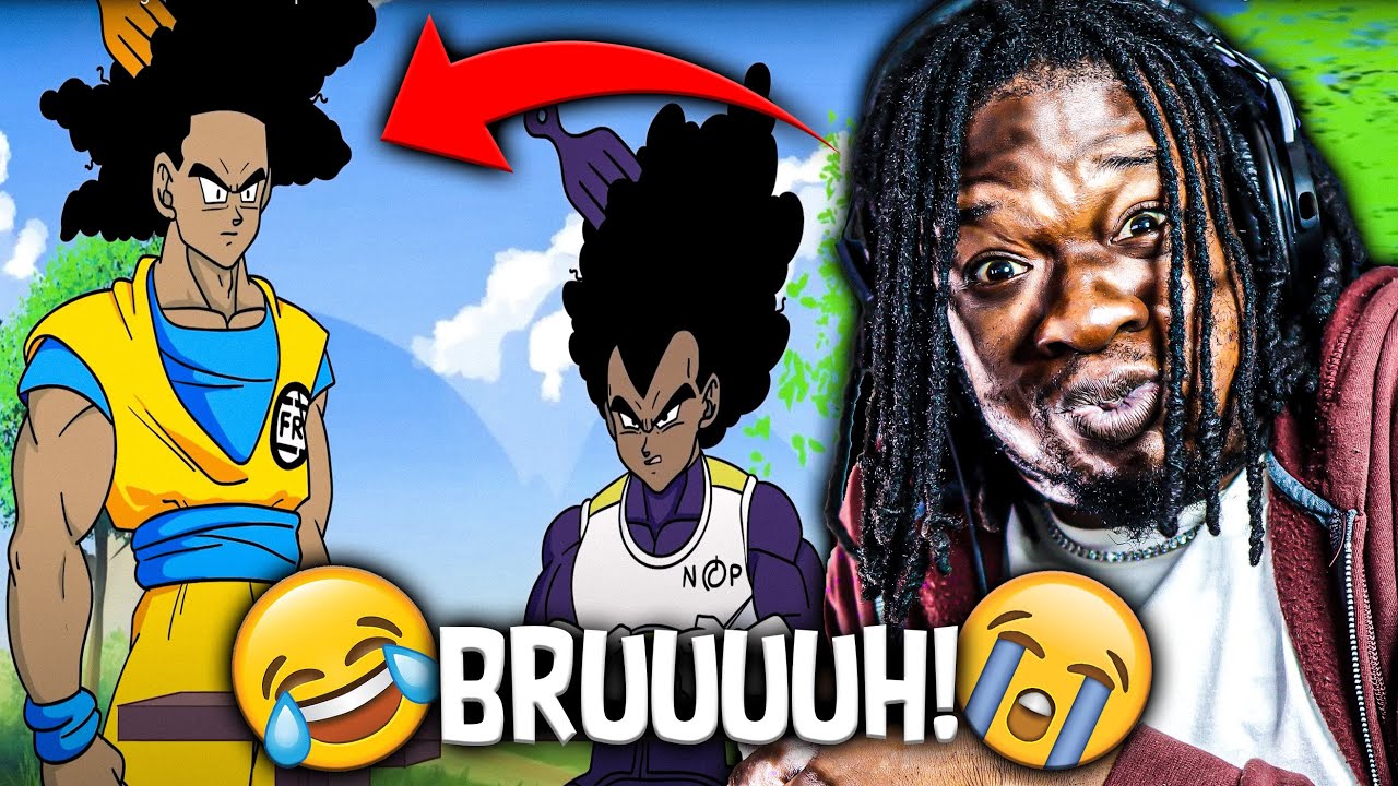 ITS FINALLY BACK! | If Goku and Vegeta were BLACK pt 7! (REACTION)