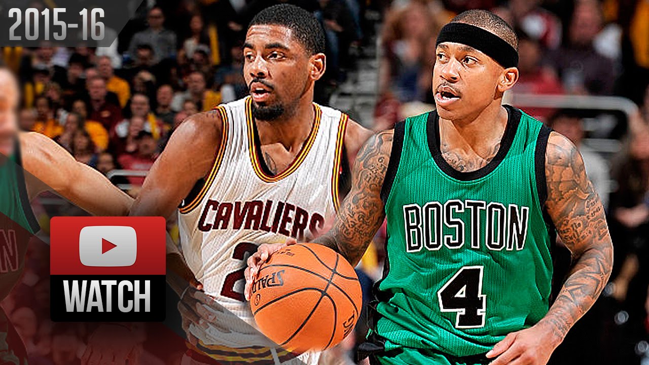 Kyrie Irving vs Isaiah Thomas PG Duel Highlights (2016.03.05) Cavaliers vs Celtics - SICK!