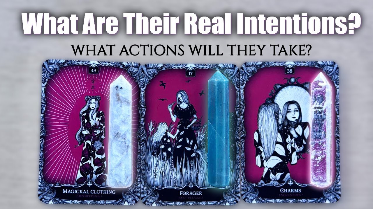 💭 What Are Their Real Intentions? 🕯️What Actions Will They Take? | Pick A Card 💌  Reading | Timeless