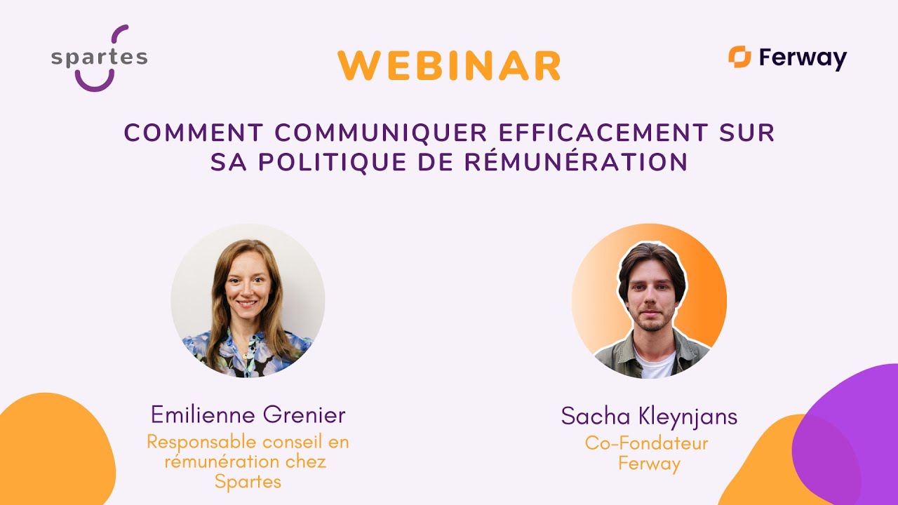 Webinar - Comment communiquer efficacement sur sa politique de rémunération