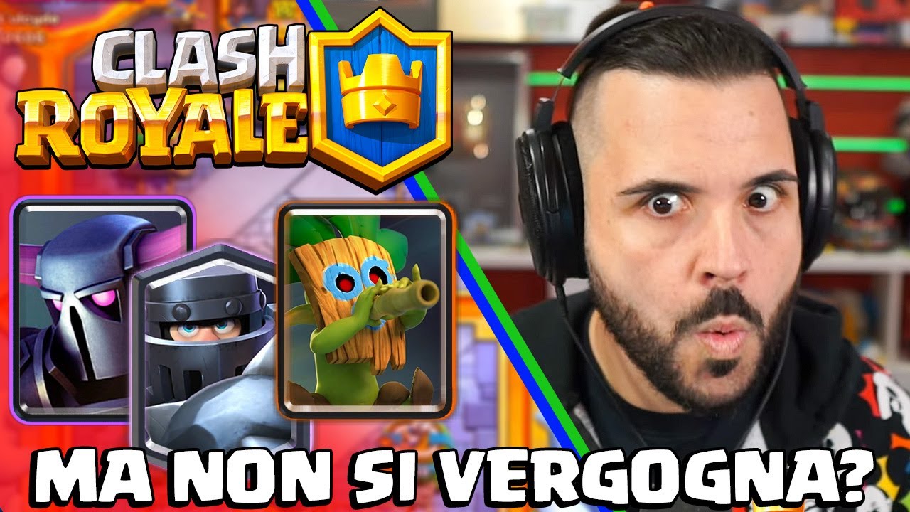 SHAME ON YOU! Pekka, Great Knight and Blowpipe Player - CLASH ROYALE