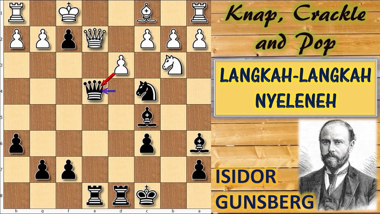LANGKAH-LANGKAH ANEH YANG AKURAT | Knapton VS Isidor Gunsberg