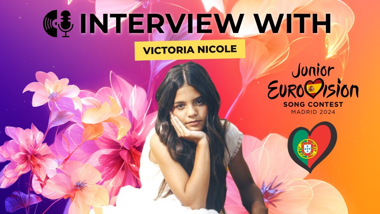 #JESC2024 🇪🇸 | Interview with Victoria Nicole | Portugal 🇵🇹