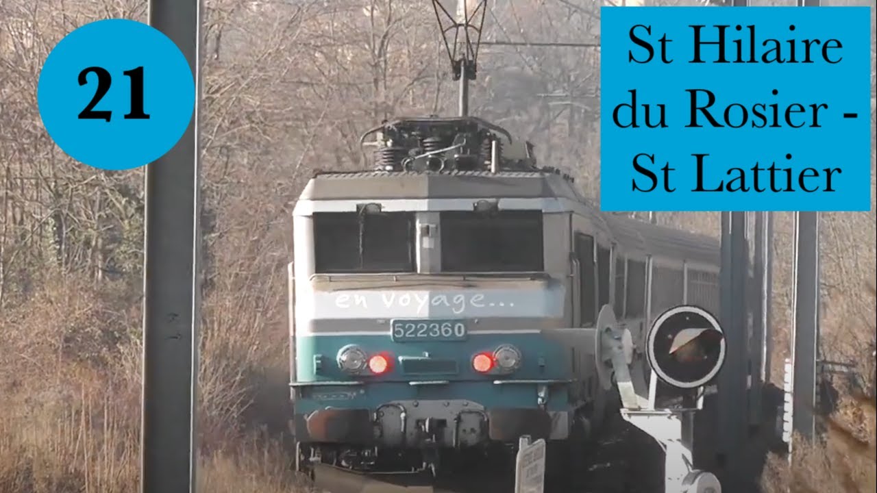 GPF n°21 : RCR et Z 2N NG entre Saint-Hilaire du Rosier et Saint Lattier (38)