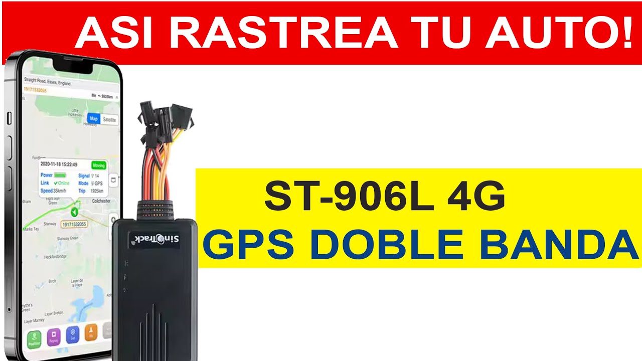 GPS VEHICULAR SINOTRACK  ST-906L 4G, REVIEW COMPLETO REMSATT PERU