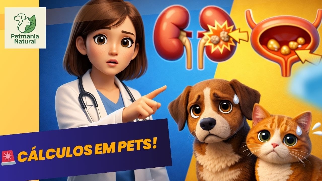 Cálculos Urinários em Pets: Tudo que o Tutor Precisa Conhecer (Antes que Seja Grave)