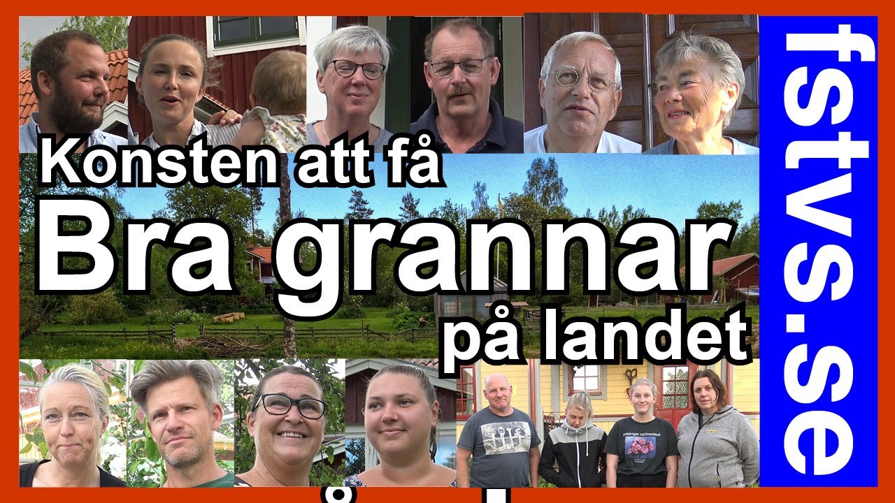 Därför är grannarna viktigare på landet