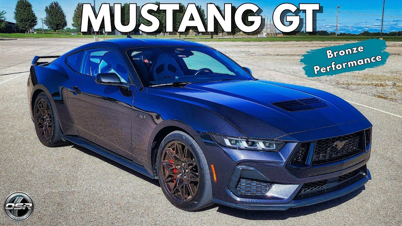 Обзор максимальной производительности и бронзового пакета Mustang GT!