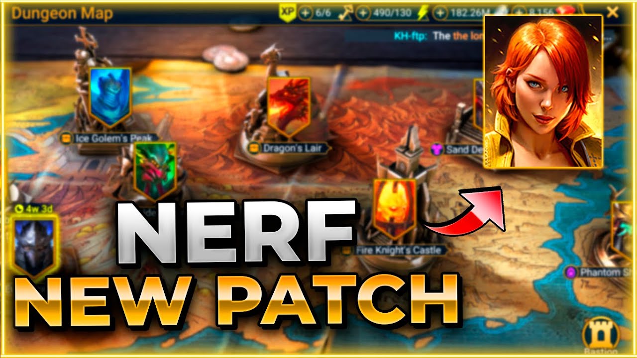 NEW UPDATE!! NERF & FIXES... Raid: Shadow Legends