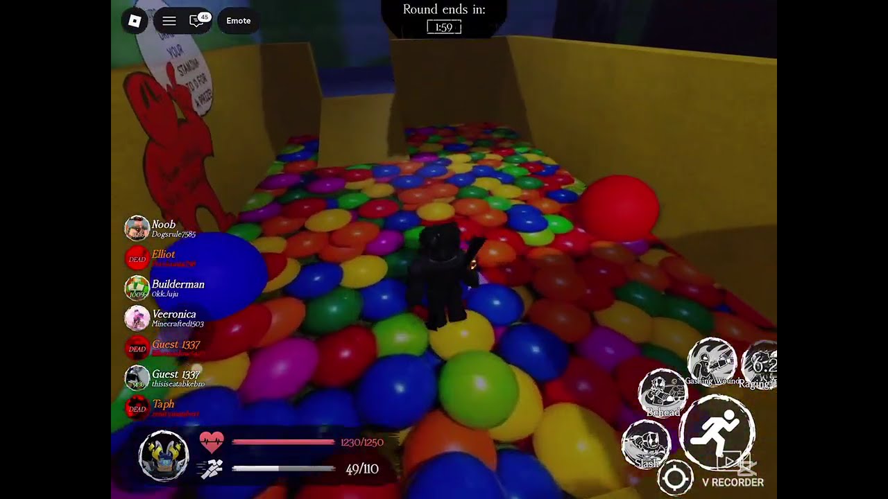 Winning With The Halloween Event Skins | Roblox Forsaken
