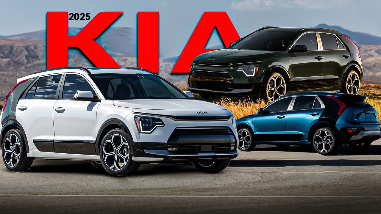 Best Hybrid SUV - 2025 KIA Niro EV, HEV, PHEV - Test Drive - kia
