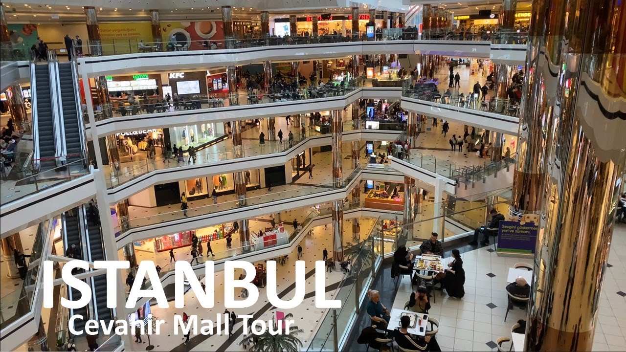 BEST SHOPPING MALL IN ISTANBUL TURKEY - CEVAHIR AVM Mall  | Full Walking Tour | OCTOBER 2022| 4K
