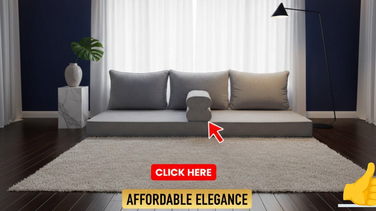 Army Design Floor Sofa | Custom Made & Super Comfortable