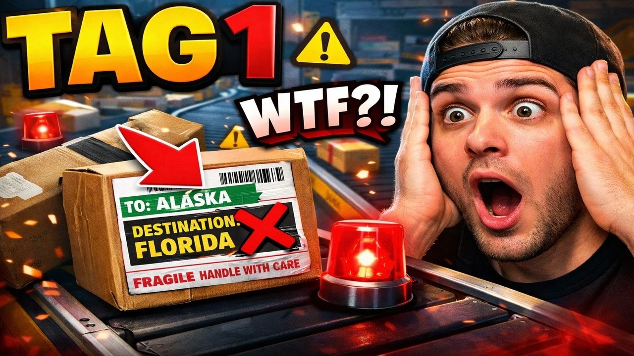 Parcel Simulator Tag 1   Paket falsch sortiert!