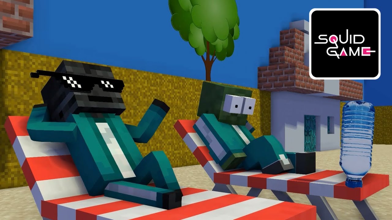MOBS PLAY SQUID GAME | Minecraft Animation
