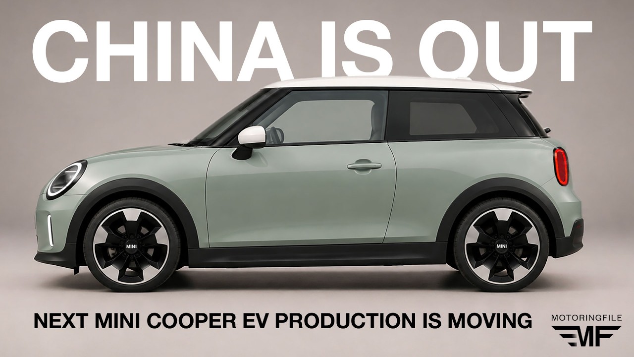 Новый MINI Cooper EV не будут собирать в Китае (почему и где его могут производить)