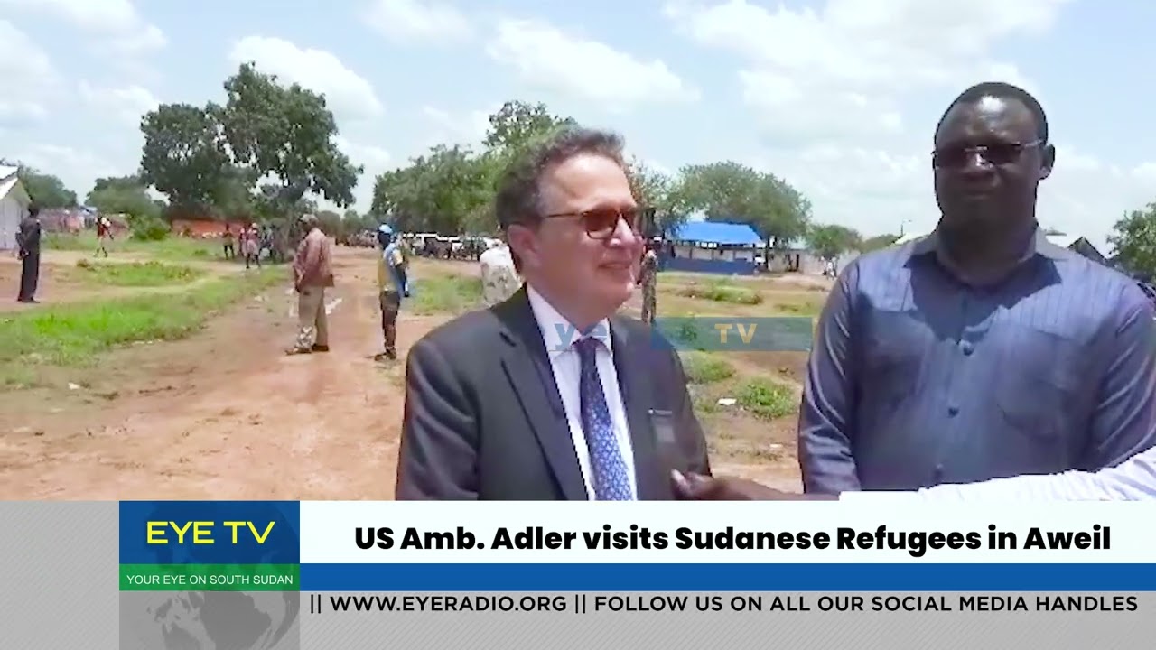 Посол США Адлер посещает суданских беженцев в Авейле