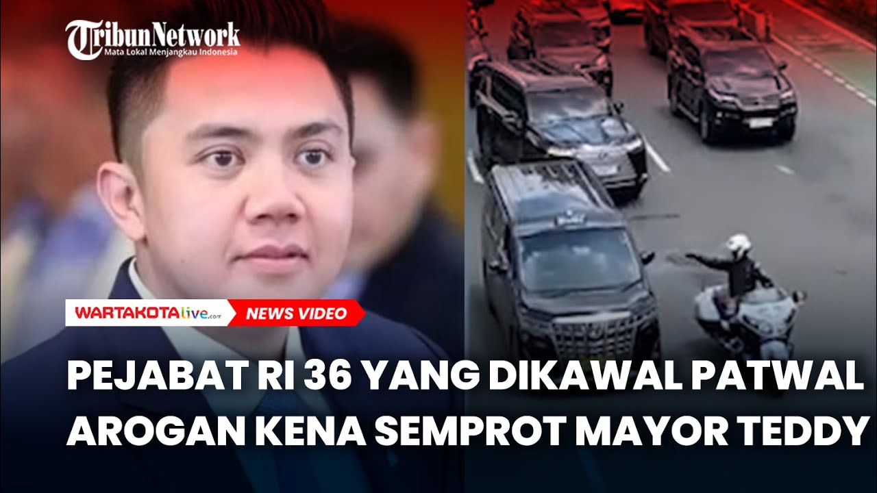 Pejabat RI 36 yang Dikawal Patwal Arogan Kena Semprot Mayor Teddy